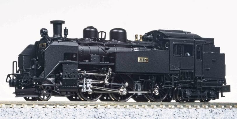 KATO N Gauge C11 171 JR Hokkaido Tourist Steam Locomotive Model 2021-1