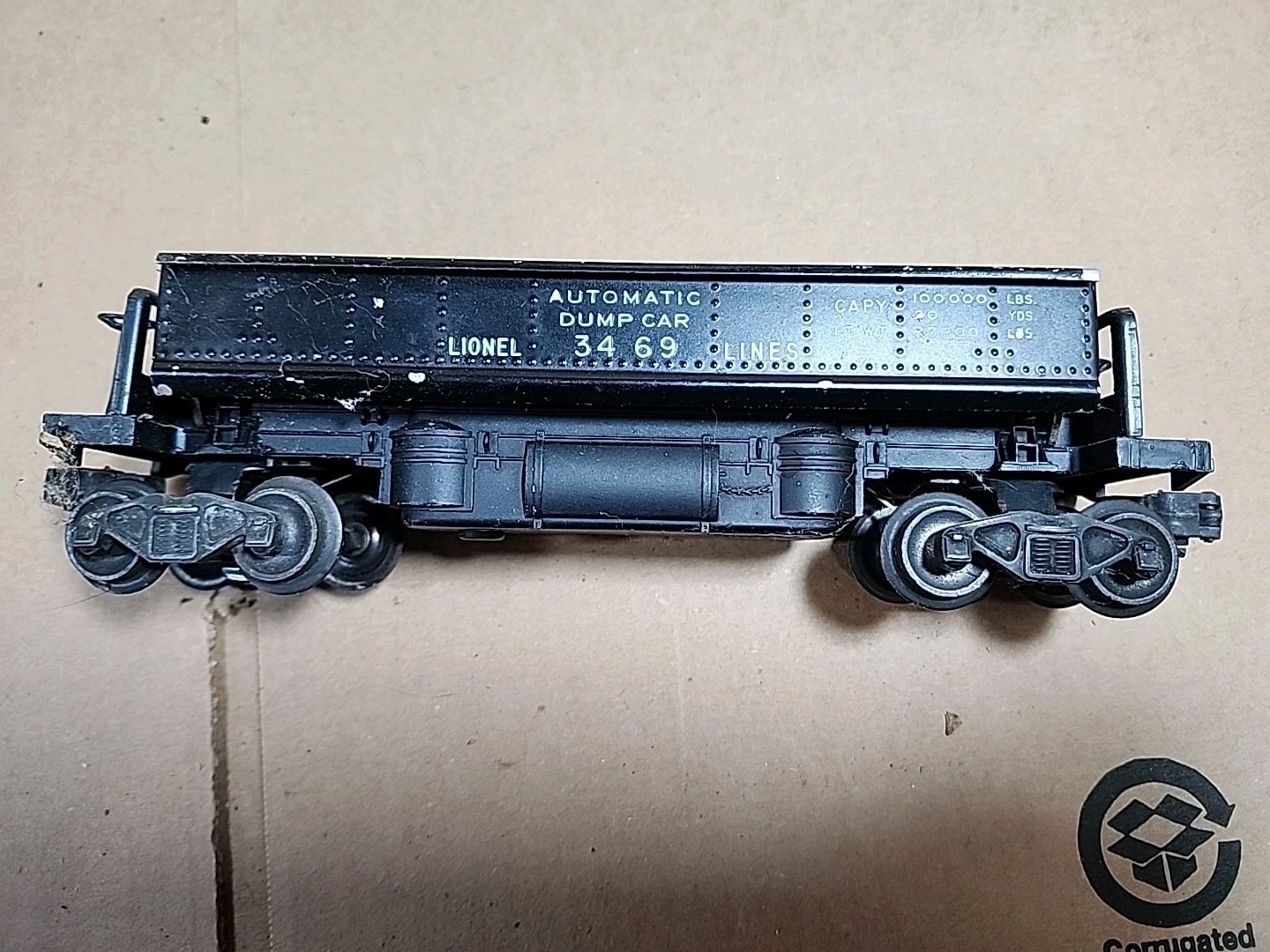 Lionel 2036 O27 Gauge 2-6-4 Locomotive W/automatic Dump Car- Untested