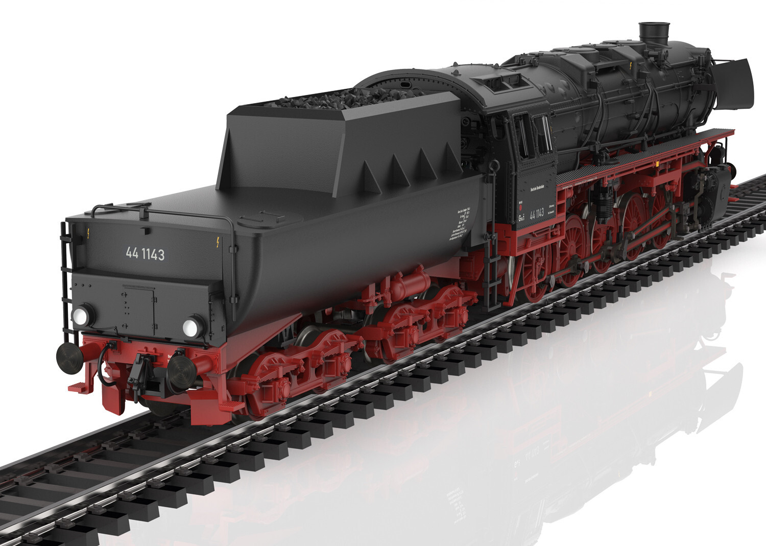 Trix 25745 Steam Locomotive BR 44 1143 DB Epoch 3 Sound New Original Packaging 1:87
