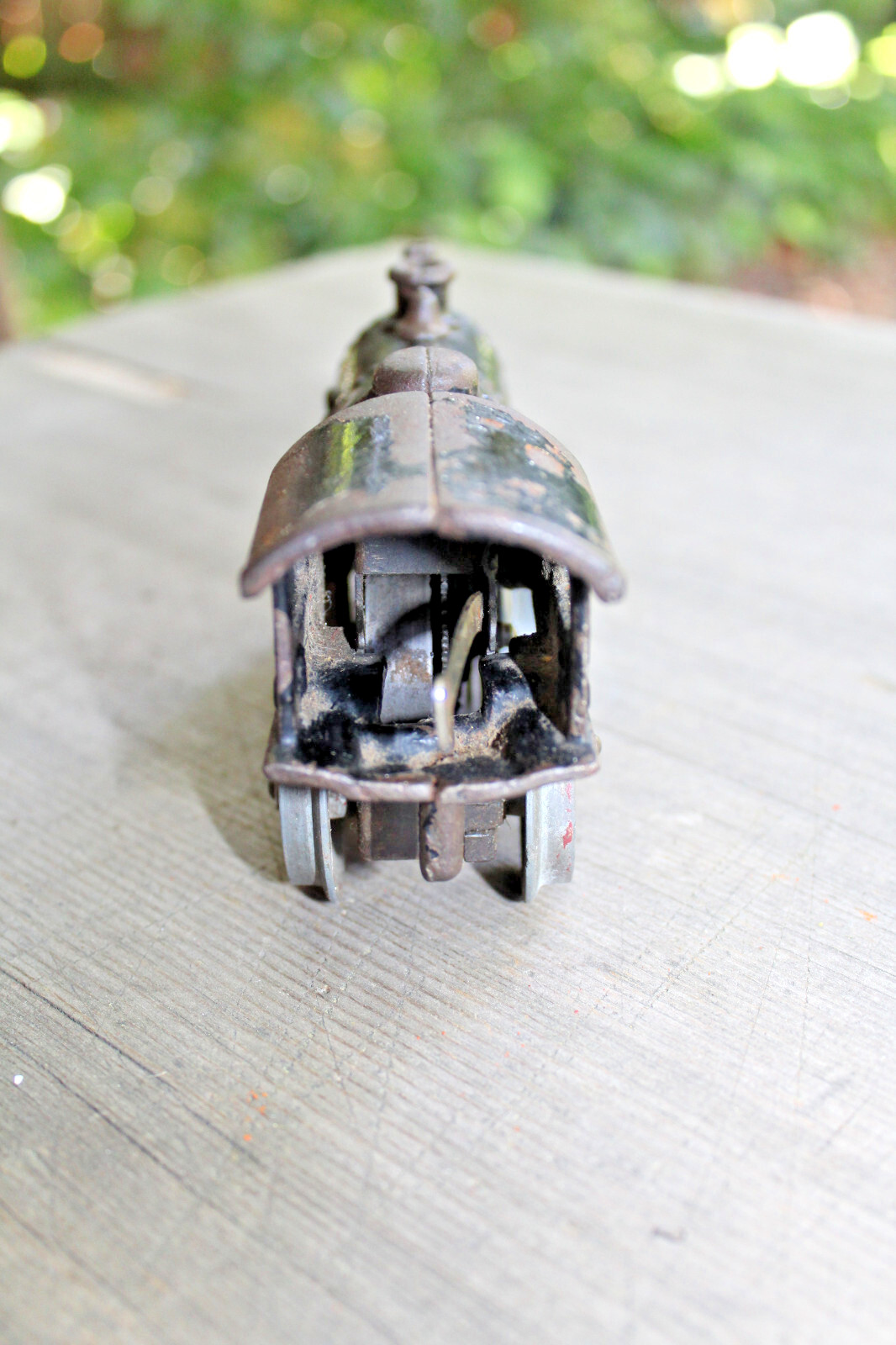 American Flyer Prewar O Gauge Cast Iron AF 10 Windup Locomotive b2