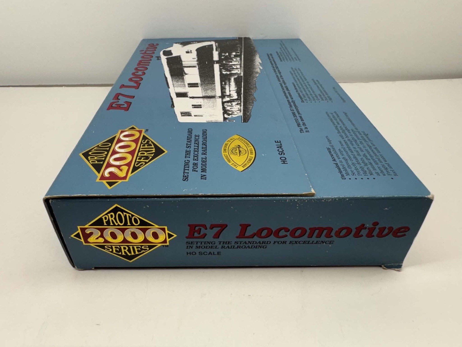 Proto 2000 HO Scale Undecorated A-Unit EMD E7 Diesel Locomotive #21072 DCC Ready