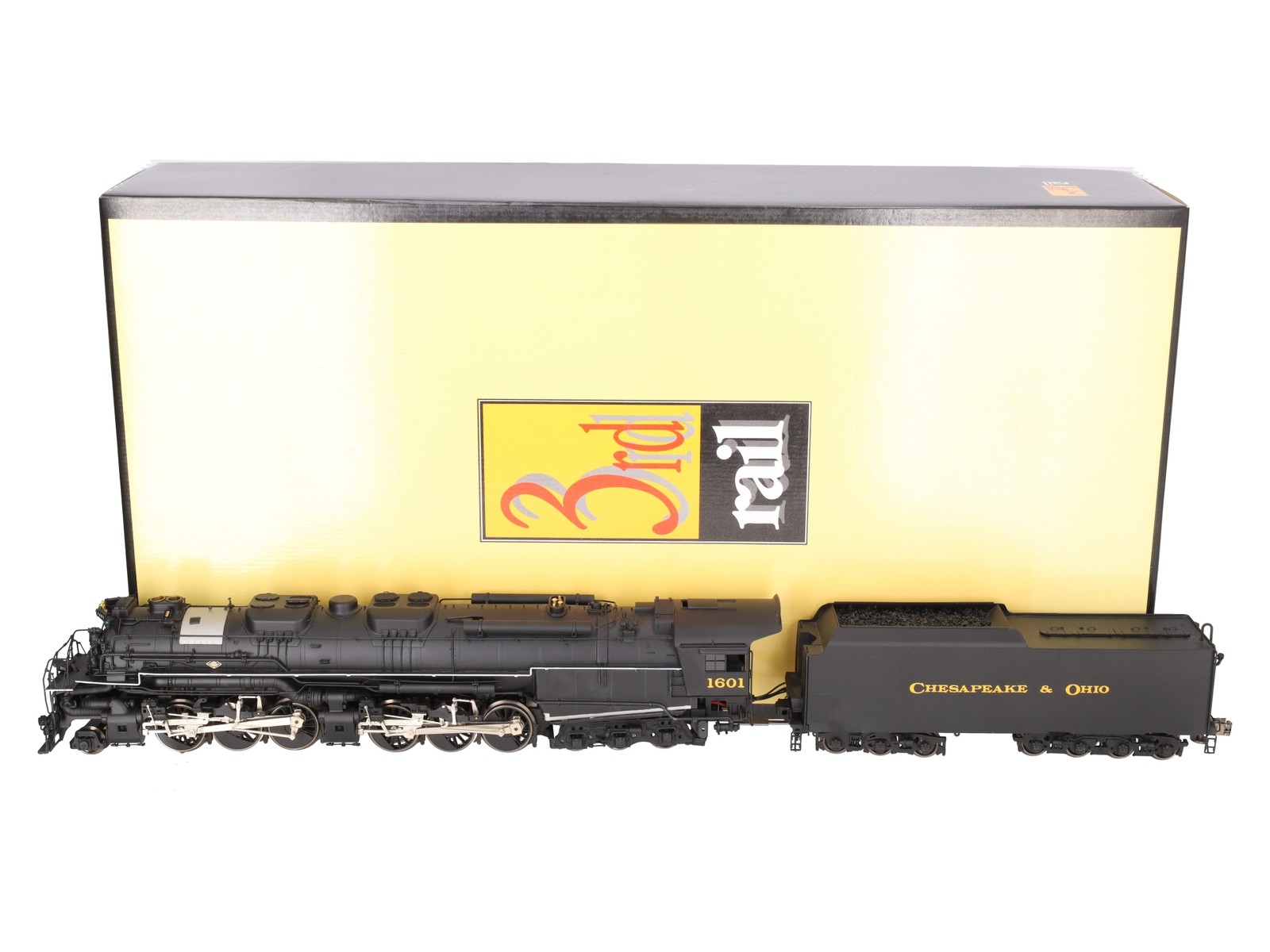 3rd Rail 1601 BRASS C&O Allegheny 2-6-6-6 Steam Locomotive #1601 w/PS1 by QSI EX
