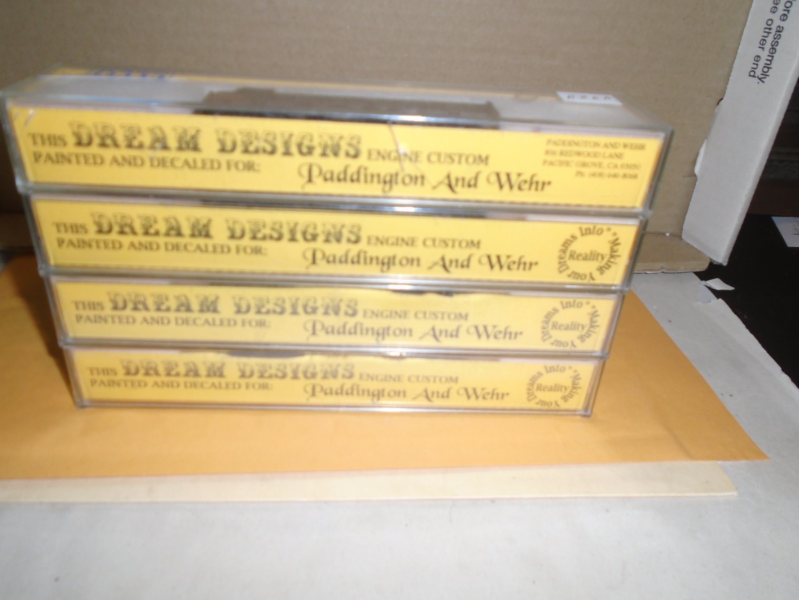 KATO / THE FREIGHT YARD DREAM DESIGNS POWERED EMD F7 A -B-B-A SP BLACK WIDOW N