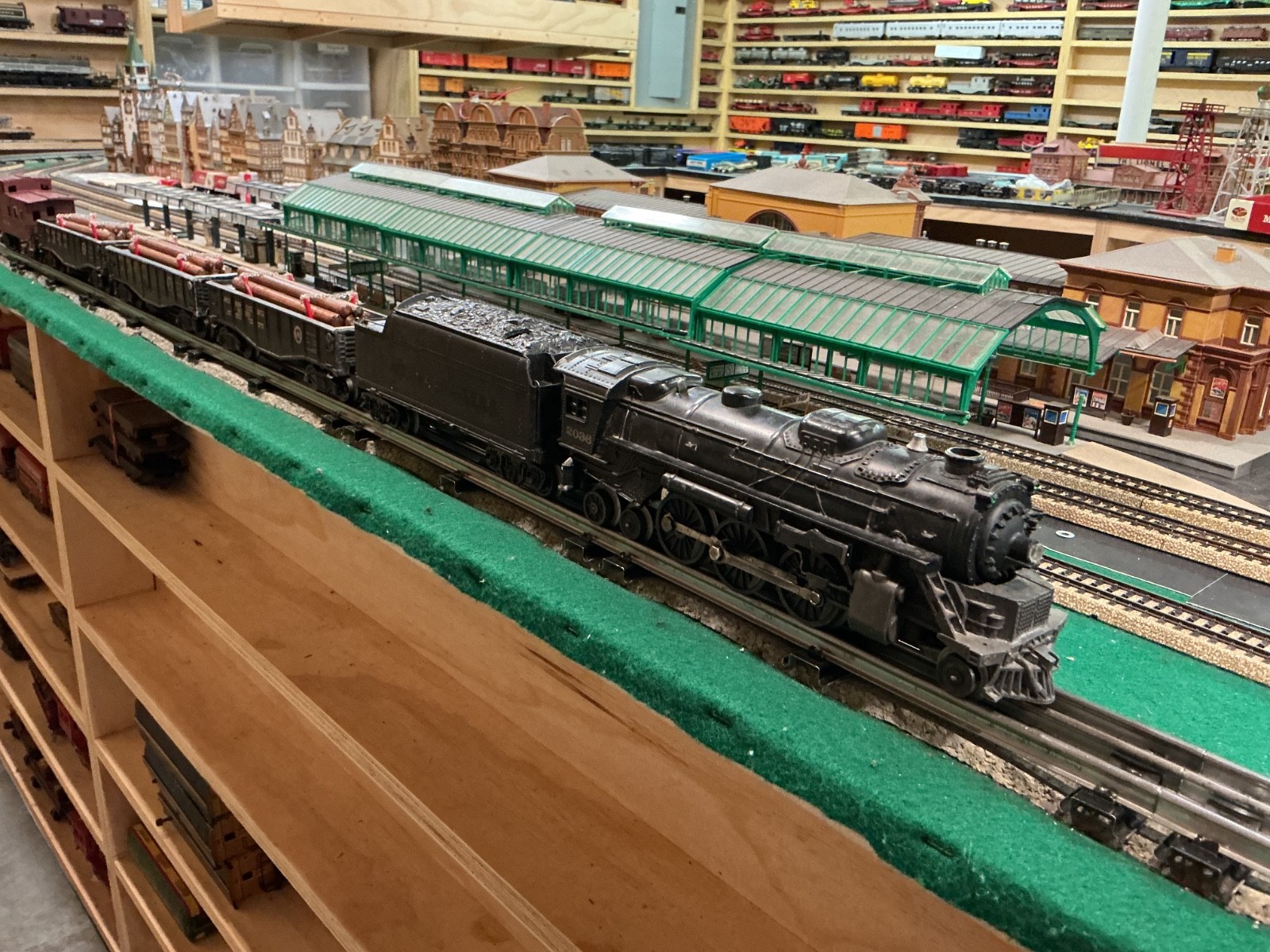 Lionel Postwar – Set 2036 Steam Engine 4 Freight Cars O Gauge / 027