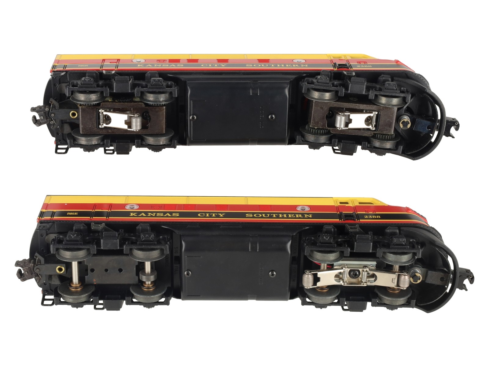 Lionel 6-14500 O Gauge KCS F3 AA Diesel Locomotive Set #2388 with Command EX/Box
