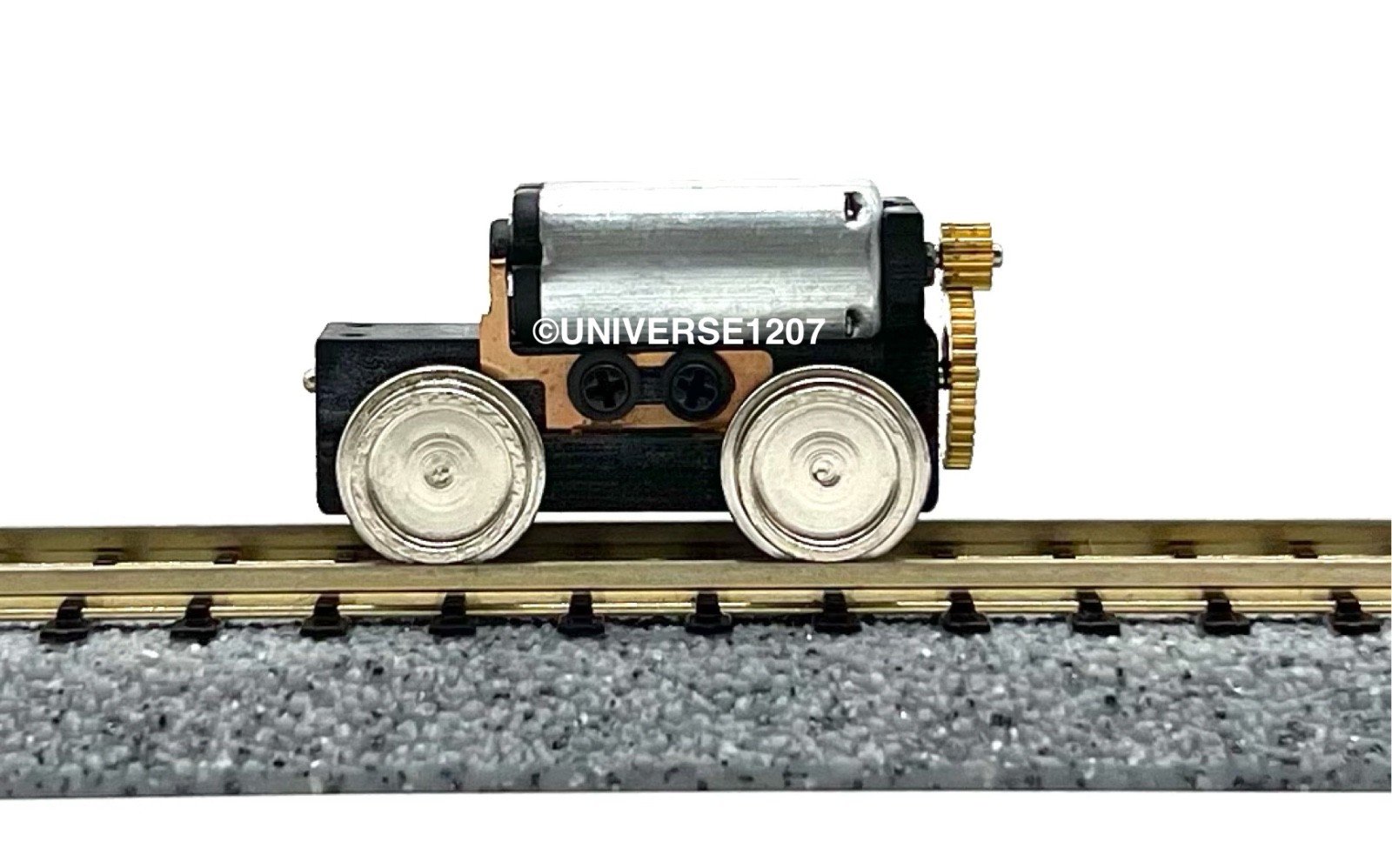 N/HOn30/HOe/009/On18 Scale Narrow Gauge Locomotive Power Drive Chassis 14mm/7mm