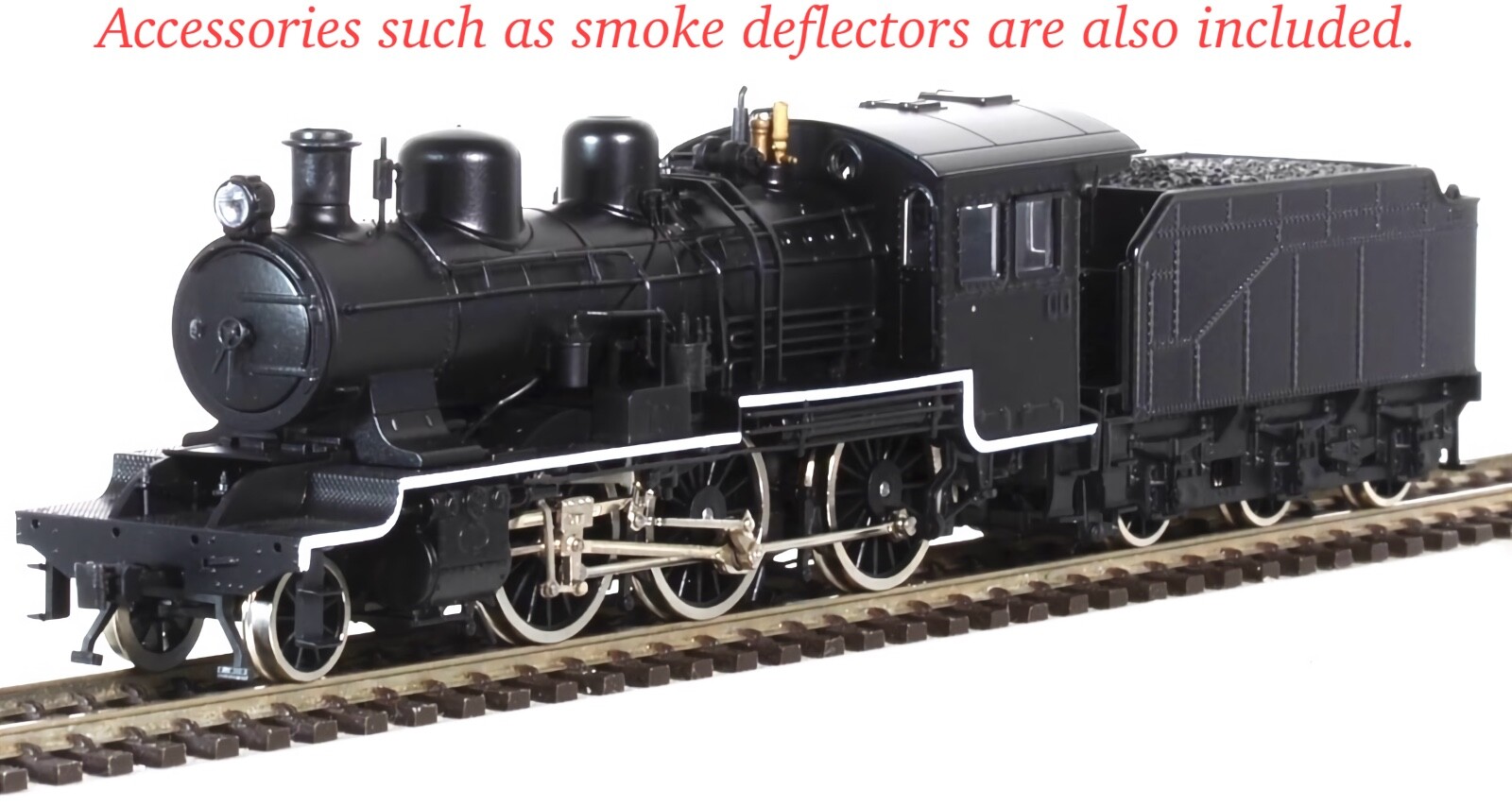 HO Gauge Tramway 2-6-0 JGR/JNR 8620 Steam Locomotive w/Deflectors Kimetsu Mugen