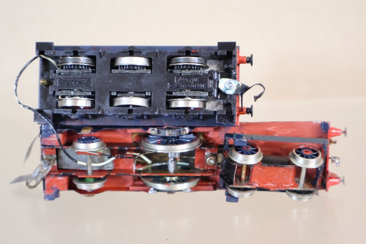 HORNBY KIT BUILT GREAT EASTERN RAILWAY GER 4-2-2 CLASS P43 LOCOMOTIVE 10 op