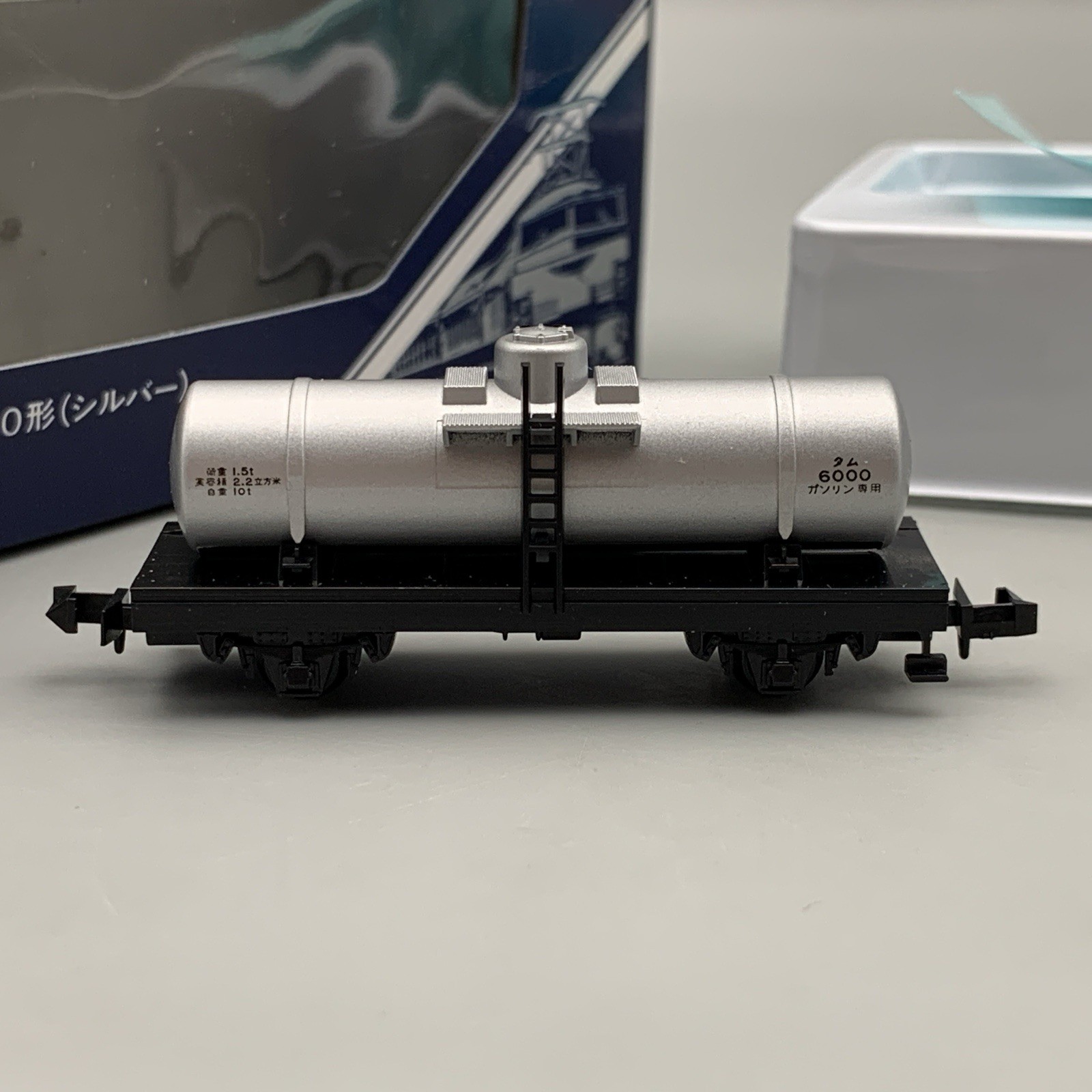 Vintage Tomix 2755 JNR Freight Car TAMU 6000 Silver N Gauge Japan RARE