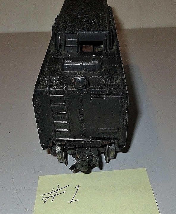 LIONEL $6026 LIONEL LINES TENDER W/#S HEAT STAMPED ON SIDE 602W #1