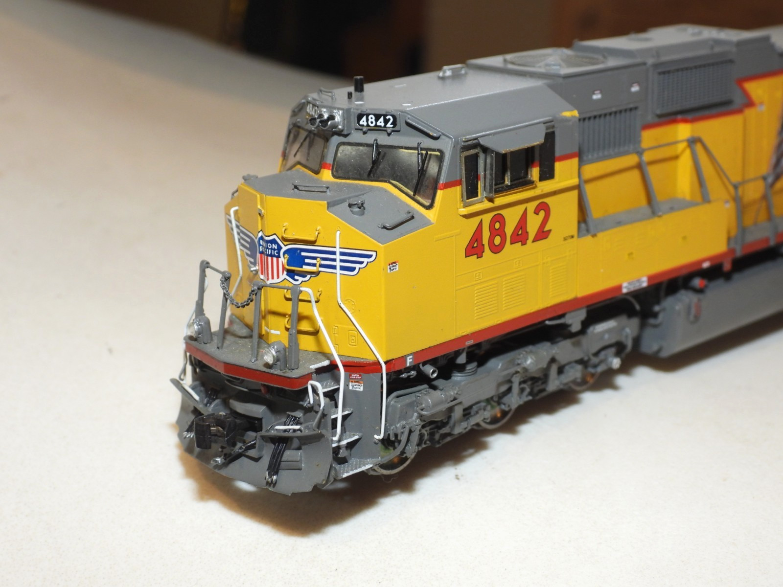 Overland OMI UP SD70M Union Pacific Flared Radiators #4842 HO Brass #087010039.1