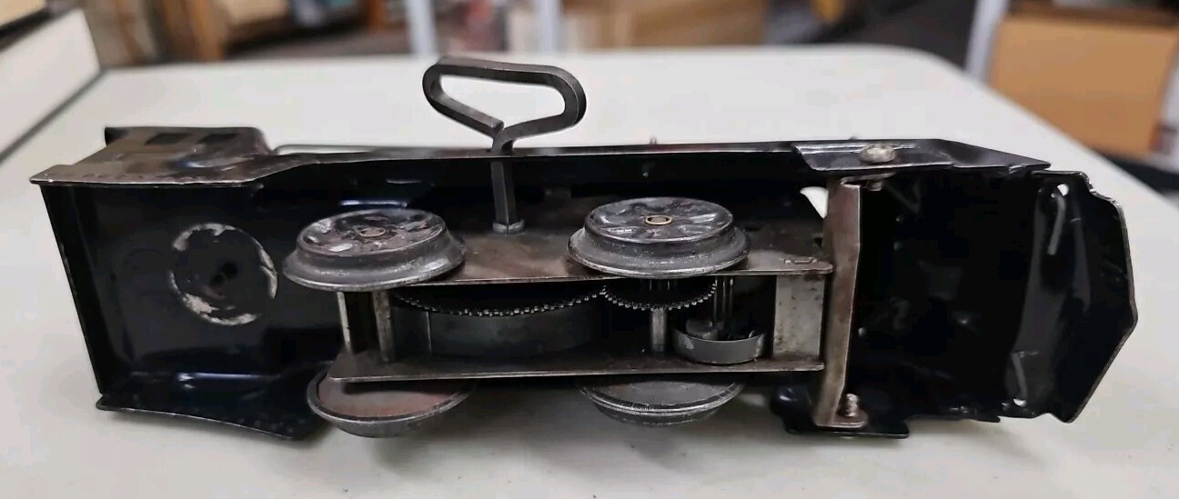 Marx Steam Engine, See Ad. Tested. Wind Up. (9B)