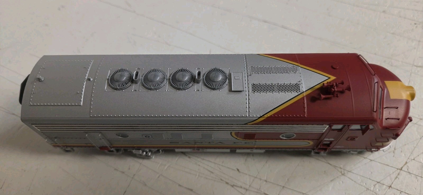 Walthers Proto HO 920-41273 F3A Santa Fe Red Warbonnet #31C W/Sound/DCC/DC LED