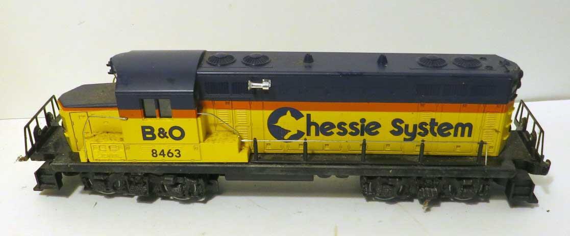 LIONEL 6-8463 LIMITED EDITION CHESSIE GP-20 DIESEL LOCO WORKS