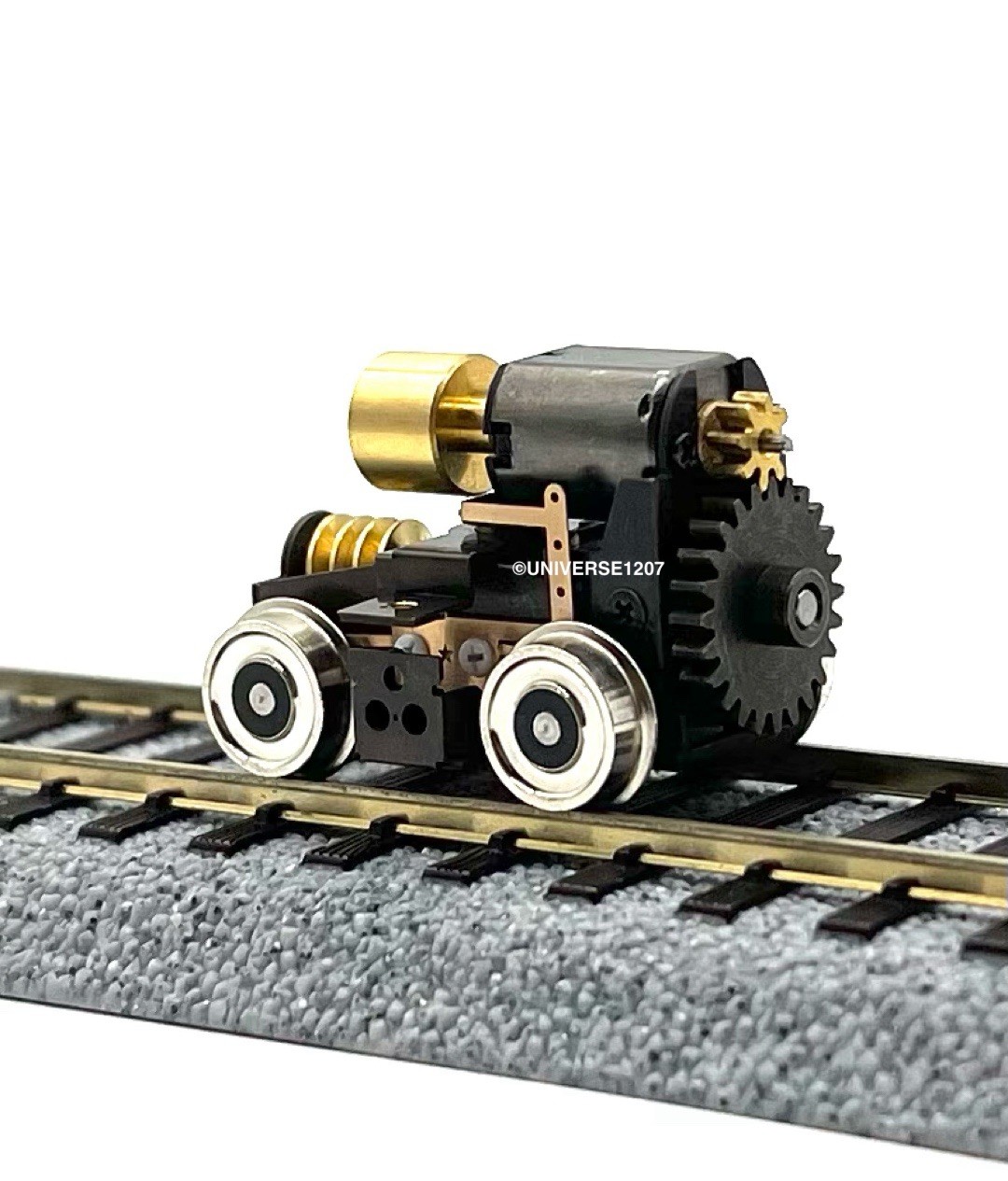 H0/On30/O16.5/Oe Gauge Aru-Model HO-18.5T Locomotive Power Drive Chassis D8.5mm