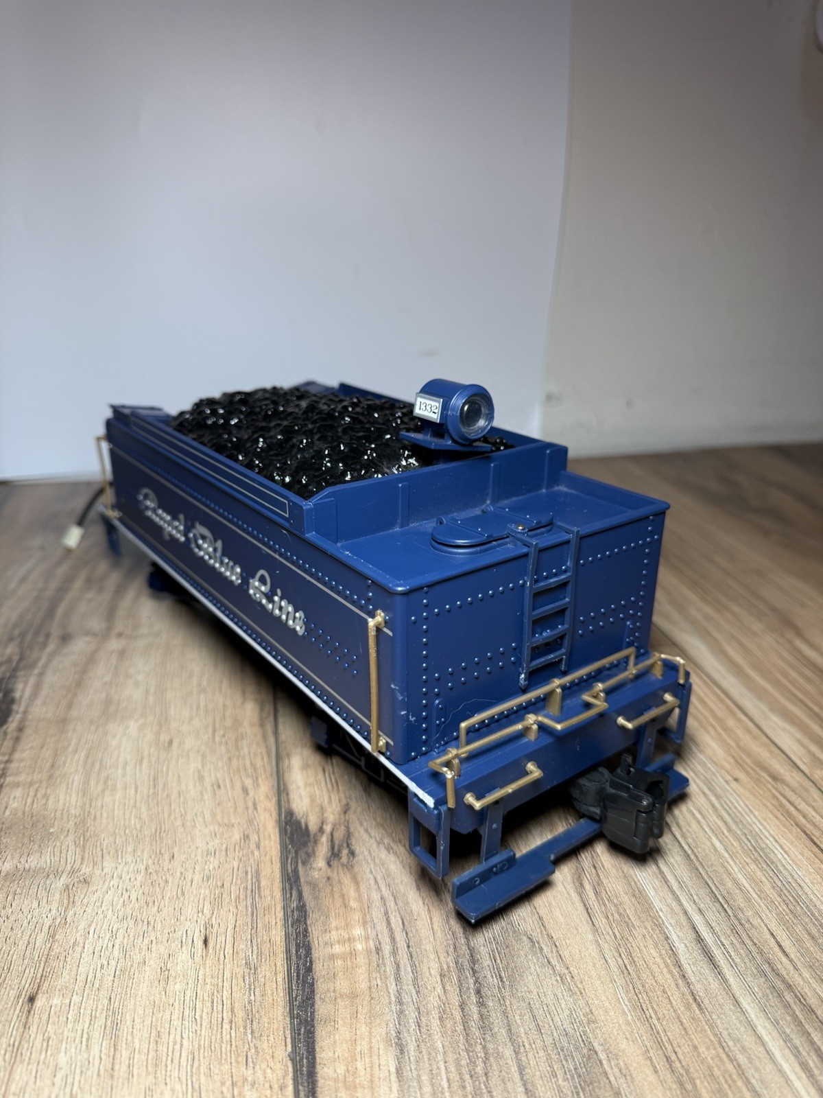 Bachmann Royal Blue line Engine Locomotive B&O1332 U.S. Mail Cars UNTESTED AS-IS