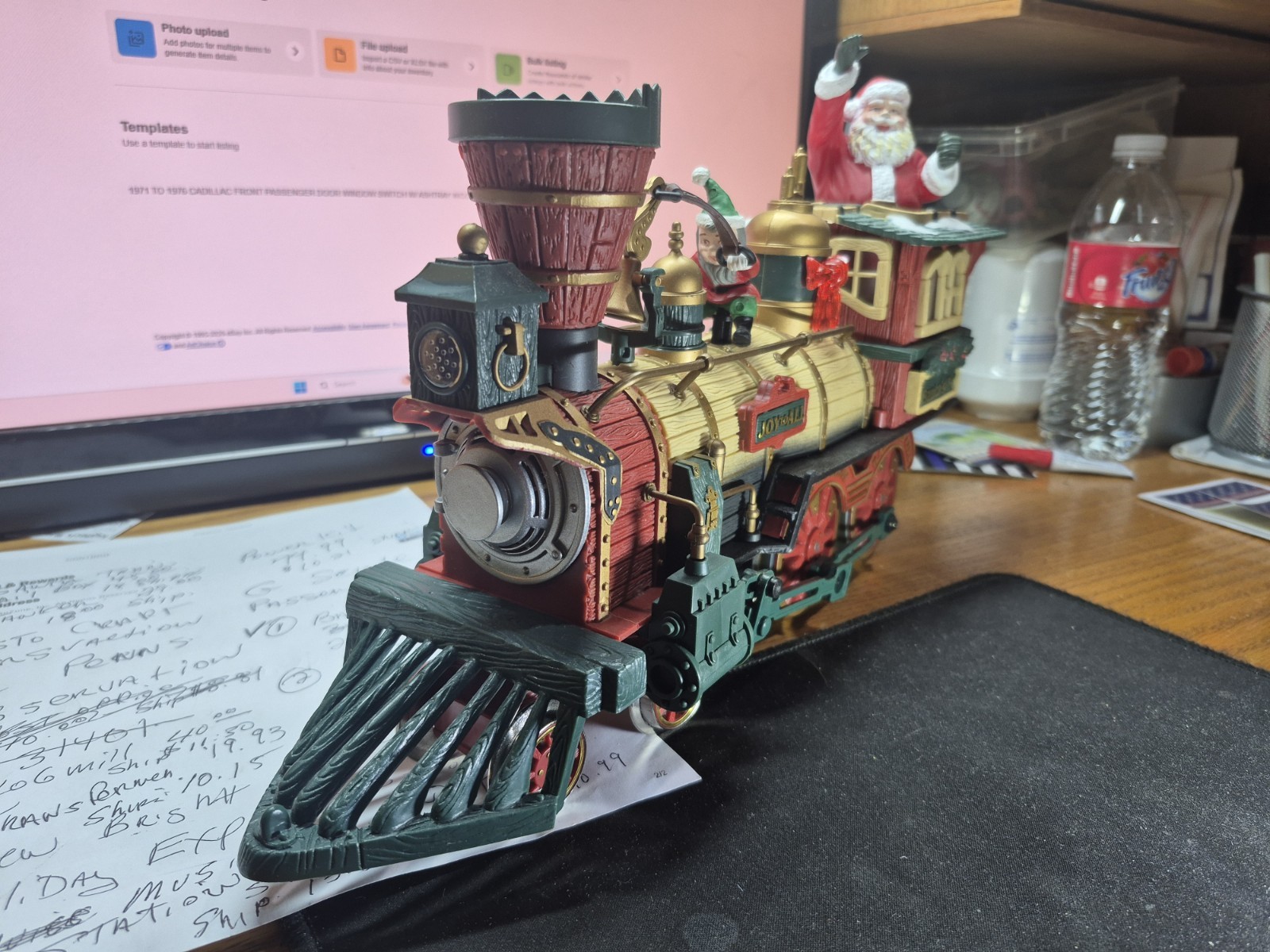 HOLIDAY EXPRESS LOCOMOTIVE IN GREAT WORKING CONDITION