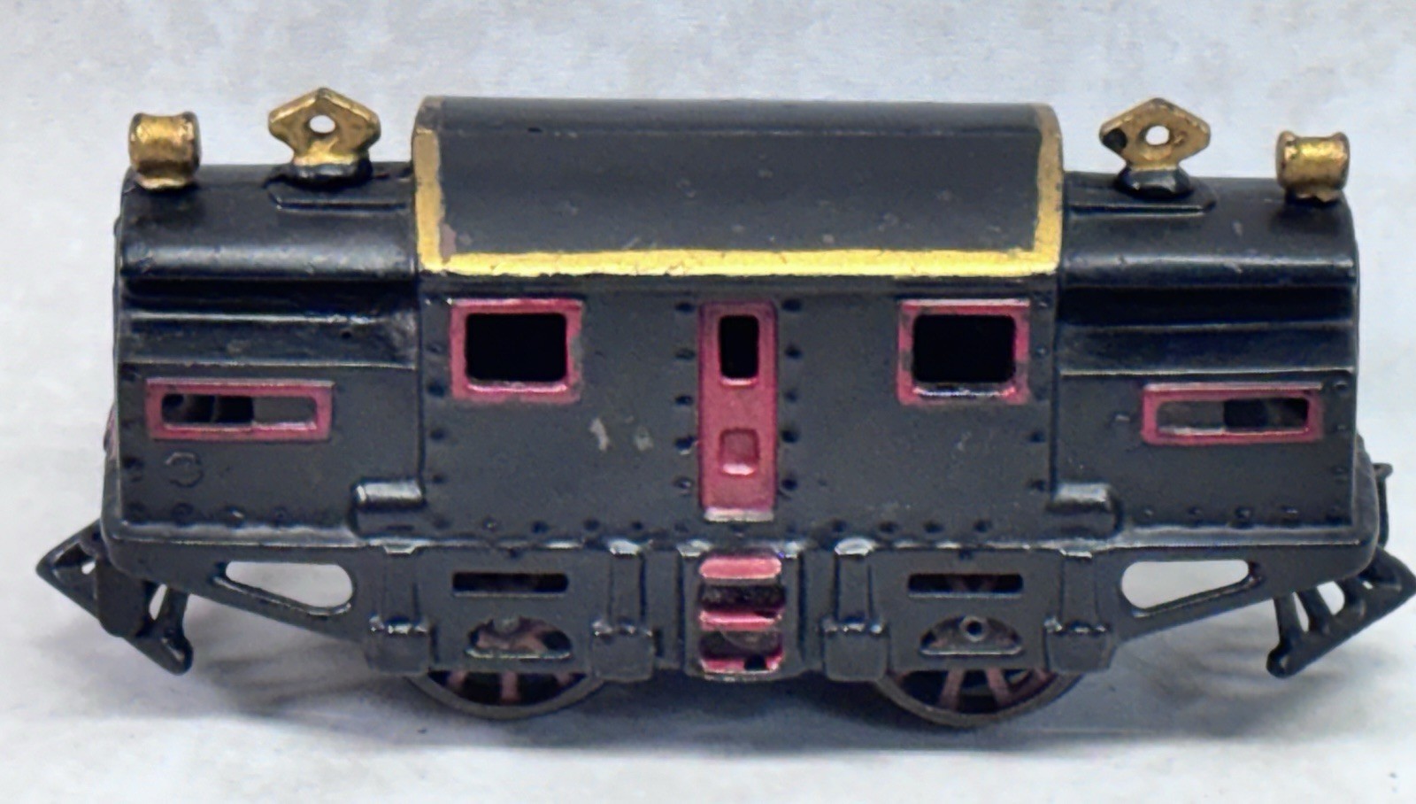 Vintage Ives No 3200 3rd Series Cast Iron Pre War O Gauge Electric Box Cab