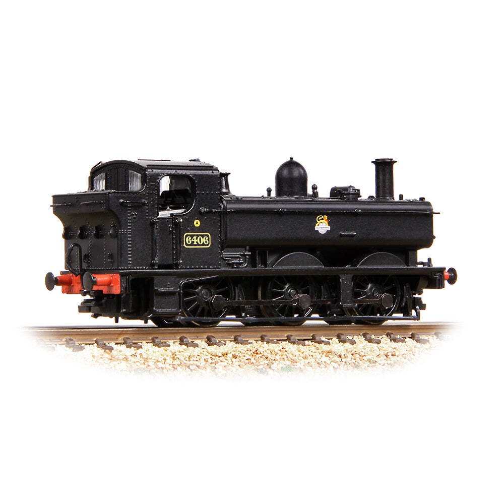 Graham Farish 371-986B N Gauge BR Black (Early) 64XX Pannier Tank 6406
