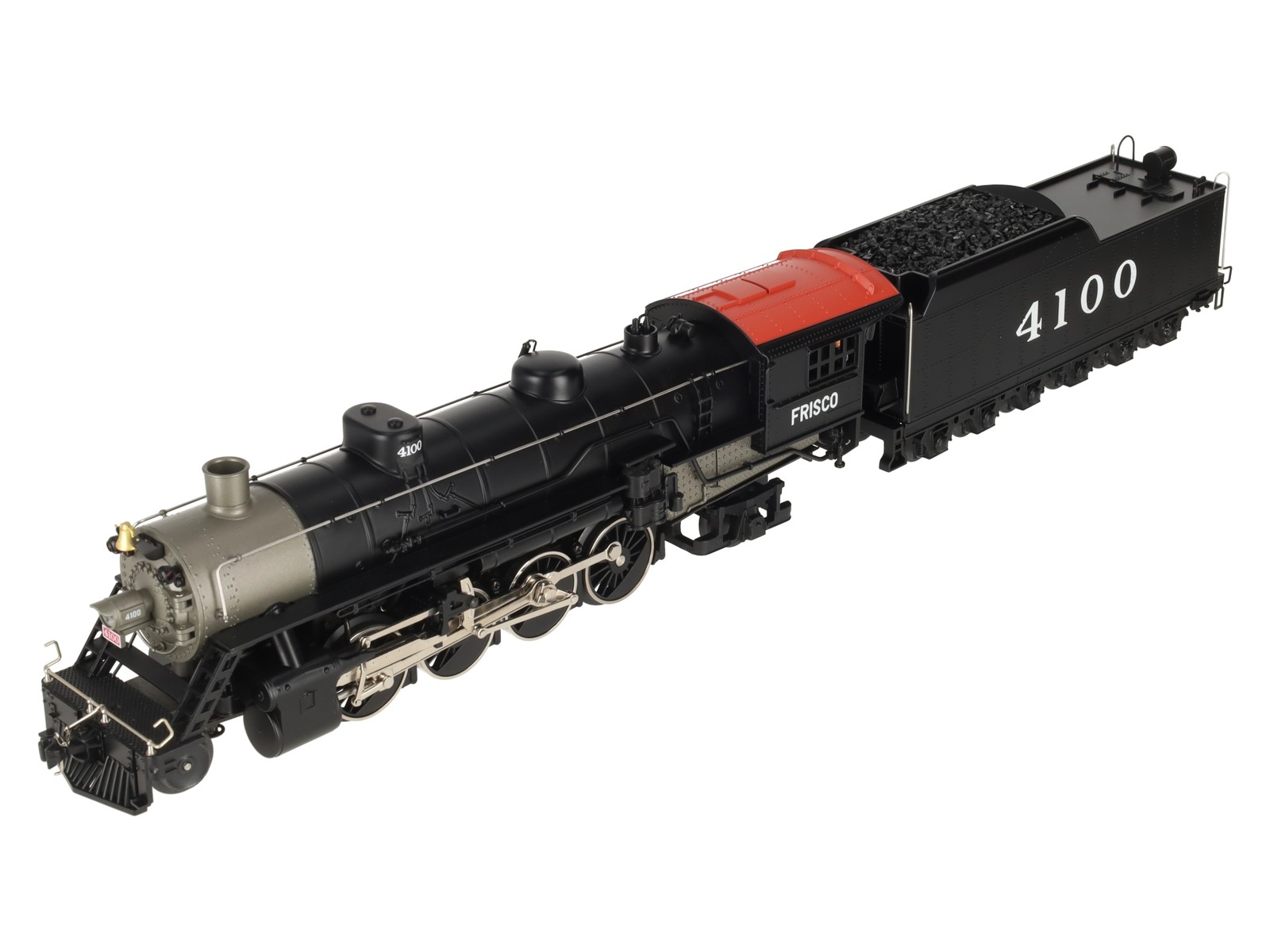 Lionel 6-18030 O Gauge Frisco 2-8-2 Mikado Steam Locomotive & Tender #4100 EX