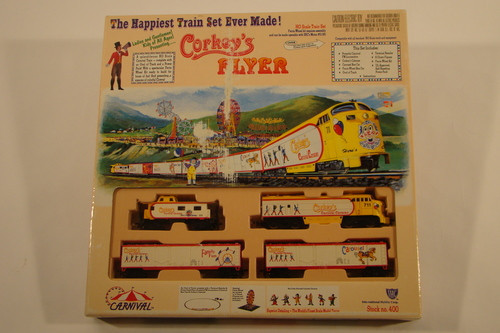 HO TRAIN CORKEYS C-LINE SHELL LOCO # M375 CIRCUS LOCO SHELL *See Description*