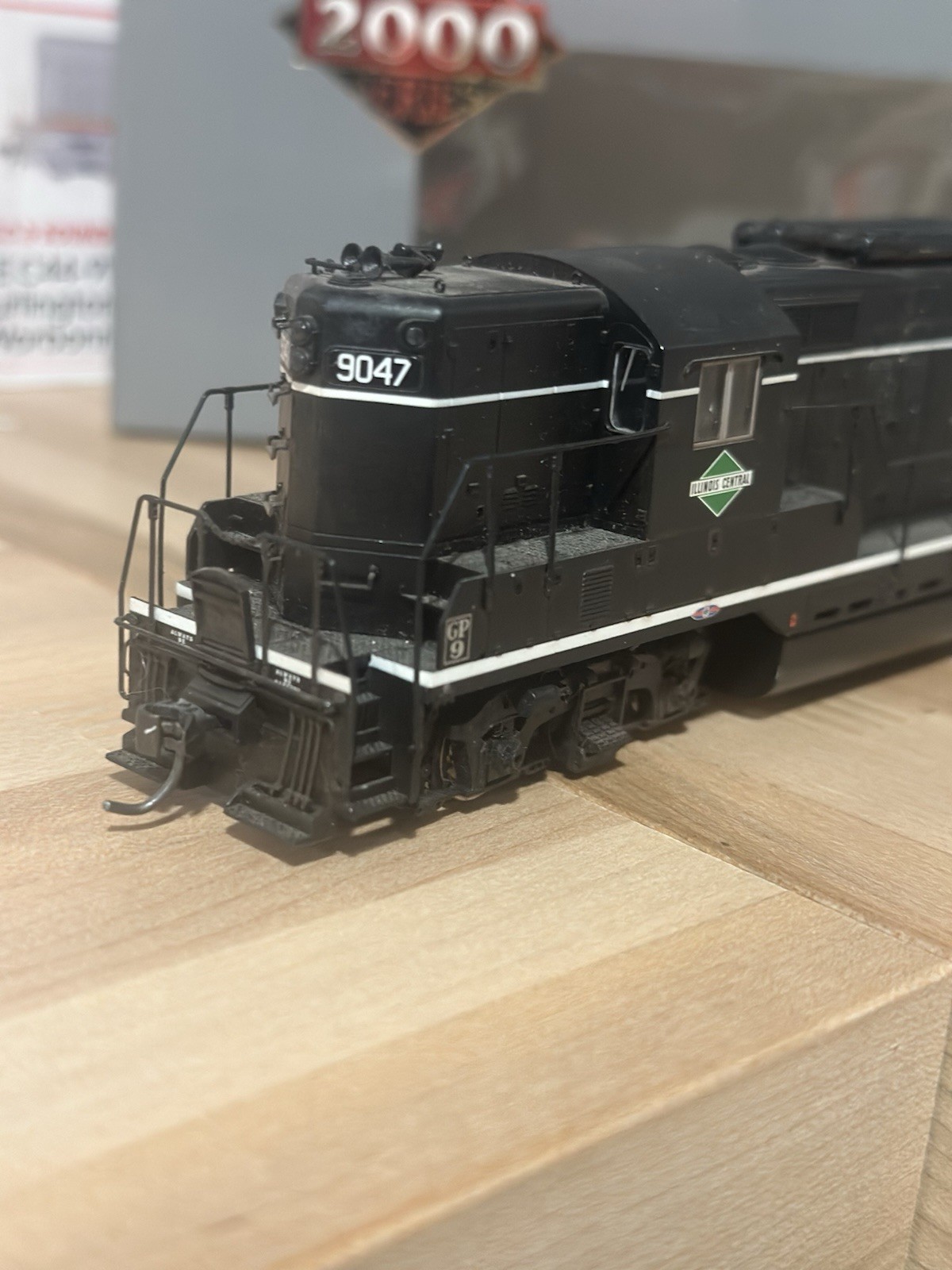 Proto 2000 HO EMD GP9 Illinois Central IC #9047 DCC Sound USED