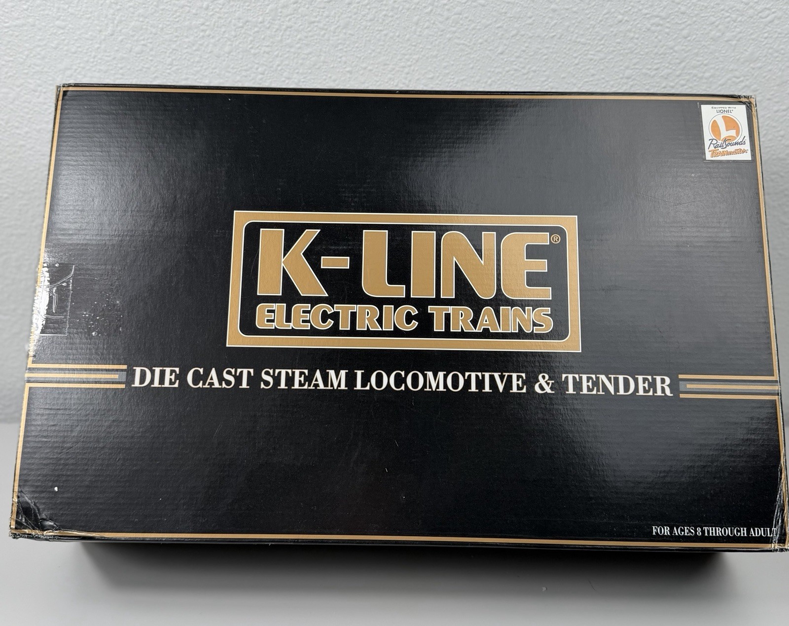 K-Line K3308-0657S Chicago and Alton Semi-Scale Pacific Steam & Die Cast Tender
