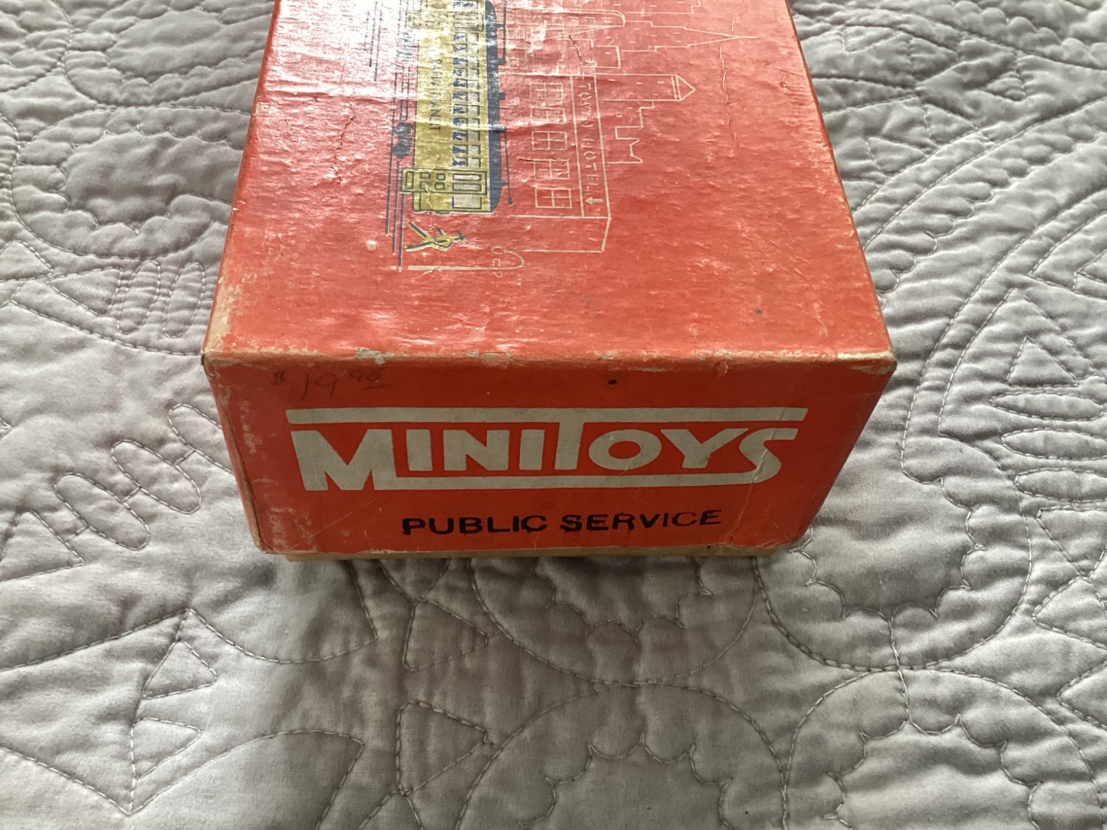 Nice Minitoy Public Service Trolley in Original Box from the 1950s