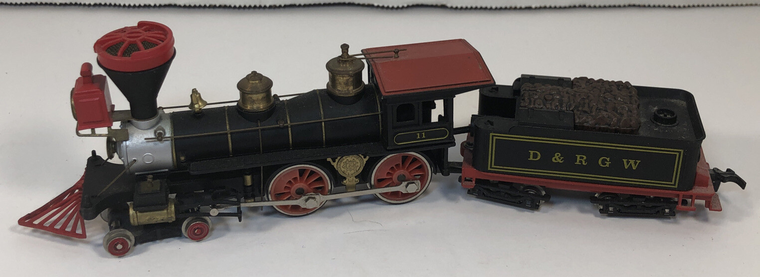 Micro Baldwin Locomotive Works Philadelphia Electric Train 11 RARE DRGW UNTESTED