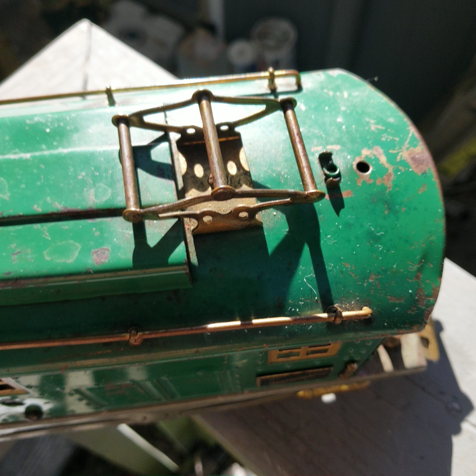 AMERICAN FLYER WIDE GAUGE 2 1/8″ RARE LOCOMOTIVE ENGINE UNTESTED PARTS OR REPAIR