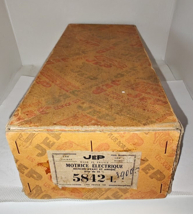 JEP 5842 L Electric Locomotive Scale 0 France Era 1950 With Its Box