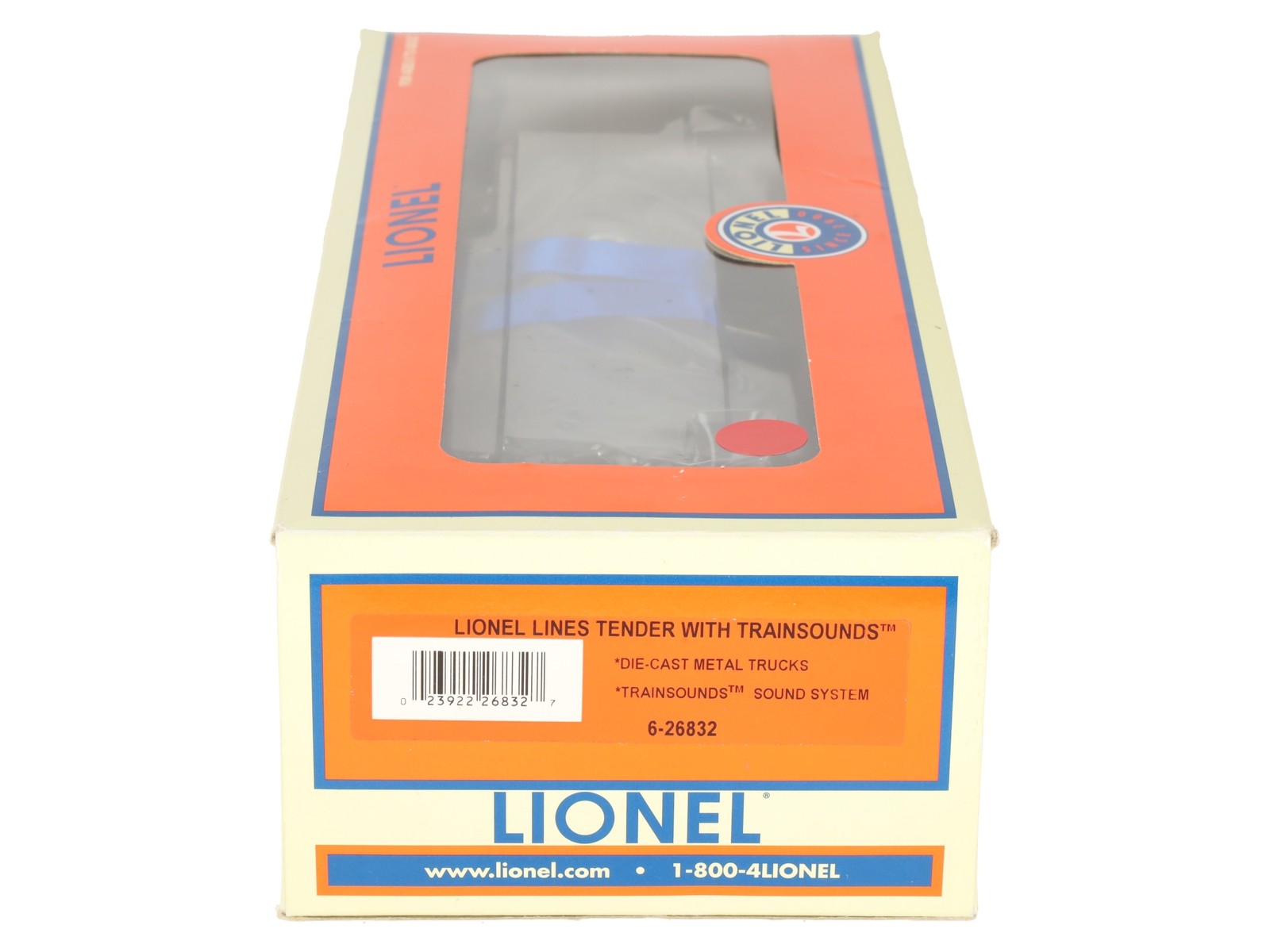 Lionel 6-26832 Lionel Lines Steam TrainSounds Tender – Custom/Box
