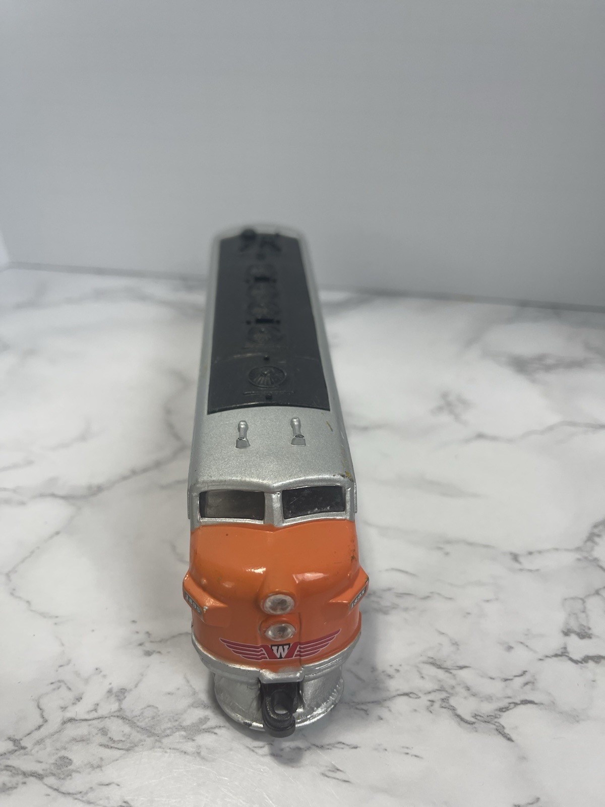 Western Line Diesel Train Locomotive Orange Silver F-Unit Engine