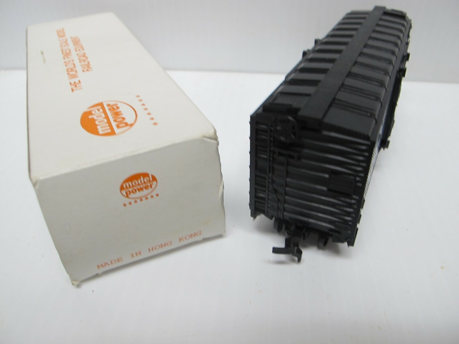 Vintage Model Power~Santa Fe 40′ Box Car New Haven Train Car~8000~HO Scale~NIB