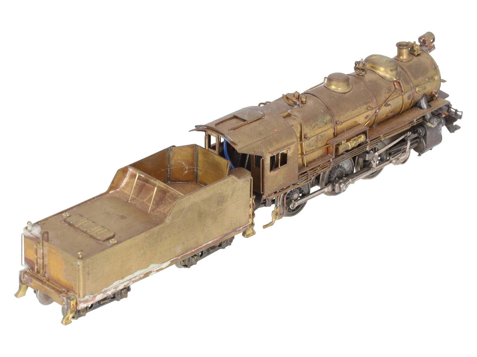 Max Gray KTM HO Brass PRR G-5 4-6-0 Ten Wheeler – Unpainted EX