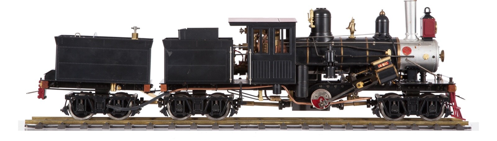 Model Railroading 16″ X 20″ Poster of Vintage Steam Locomotives & 1876 RR Pass