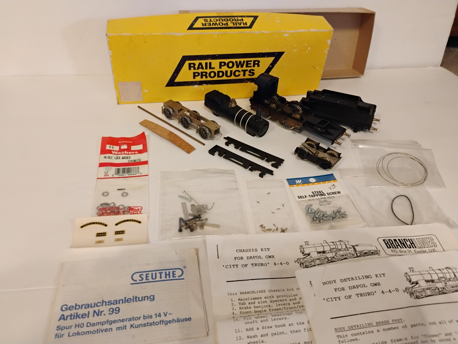 Dapol City of Truro 440, locomotive kit, Branch Lines