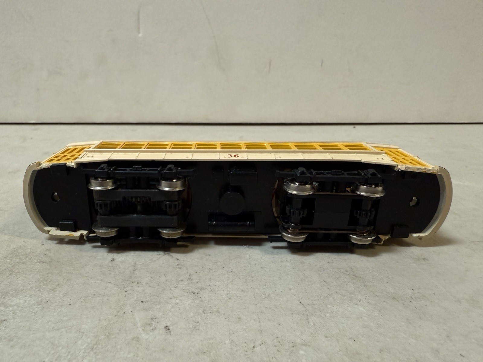 Bachmann HO Scale Brill Trolley #36-Yellow Item# 61048