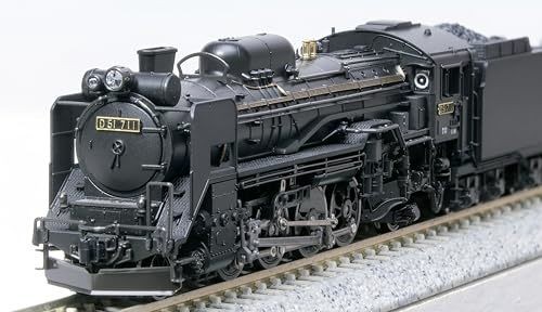 Kato 2016-C D51 Hokkaido Type Giesl Ejector Steam Locomotive N Scale Model
