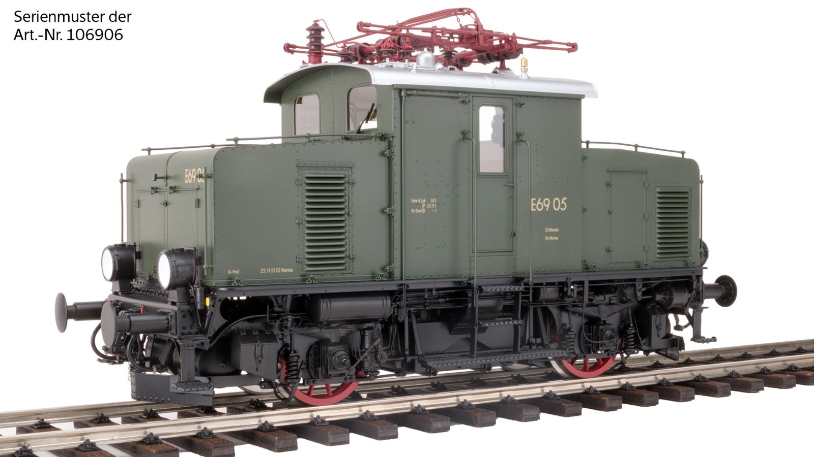 KM1 E69 E169 Track 1 E-Lok Digital Sound Various Variants NEM For Märklin Kiss