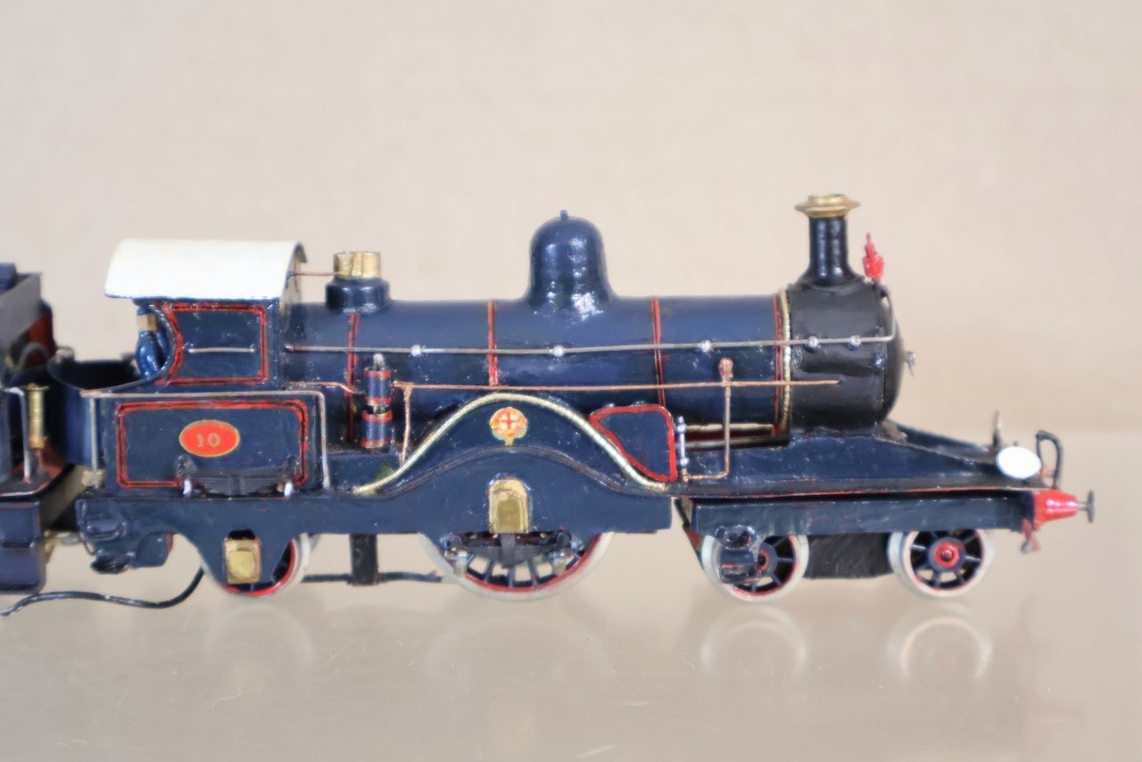 HORNBY KIT BUILT GREAT EASTERN RAILWAY GER 4-2-2 CLASS P43 LOCOMOTIVE 10 op