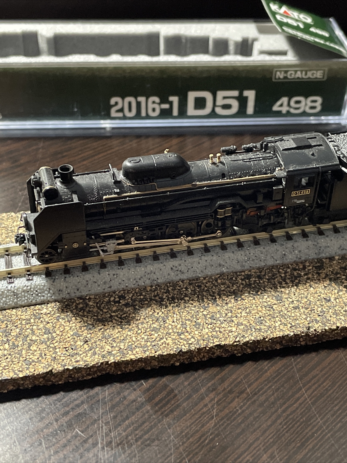 Kato 2016-1 D51 498 Locomotive Steam Model Railway Train Japan Scale