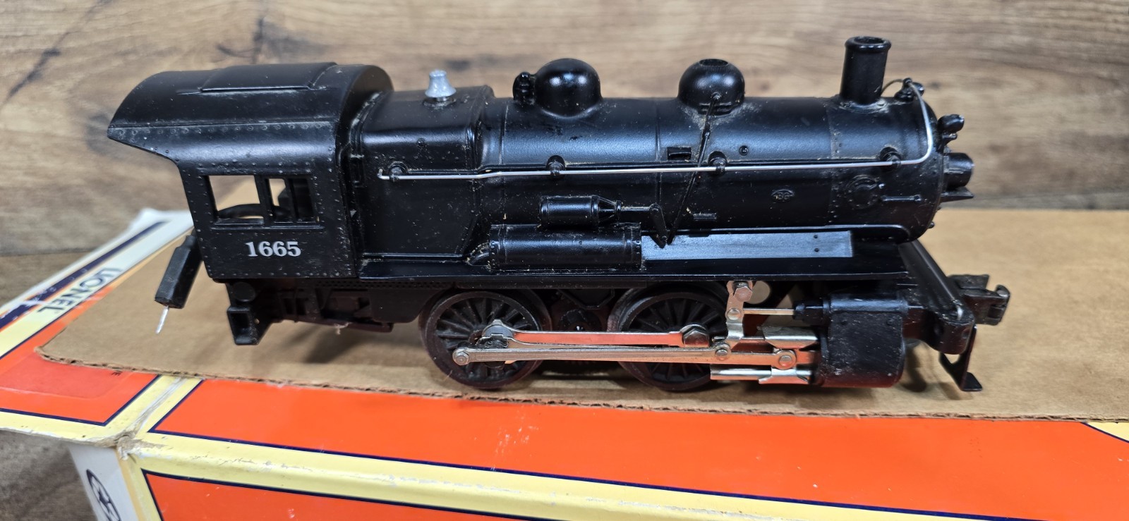 Lionel 6-18054 O New York Central 0-4-0 Steam Locomotive & Tender #1665 LN/Box