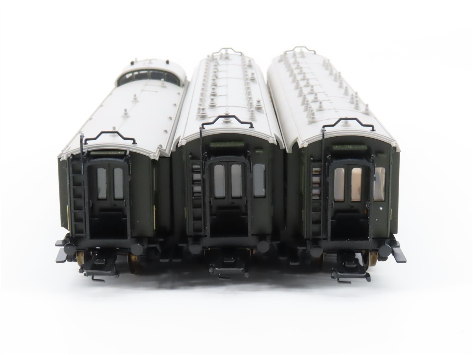 HO 3-Rail AC Marklin Digital 26607 DRG German 4-4-4 BR15 Steam Passenger Set