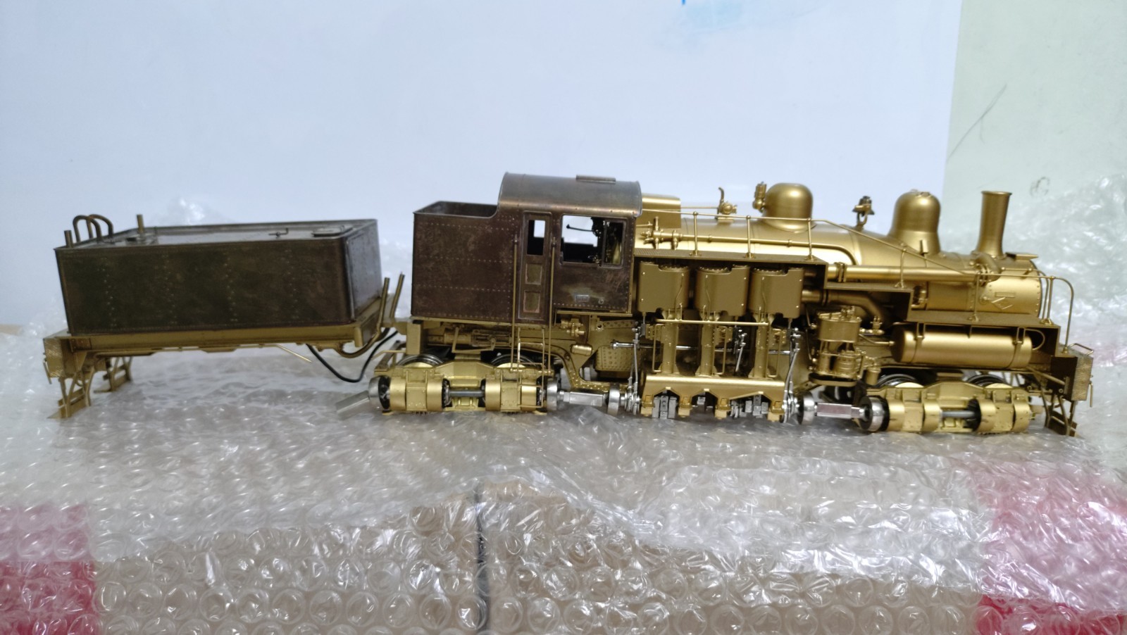 Westside KTM Brass Western Maryland Ry Shay (incomplete) – O scale