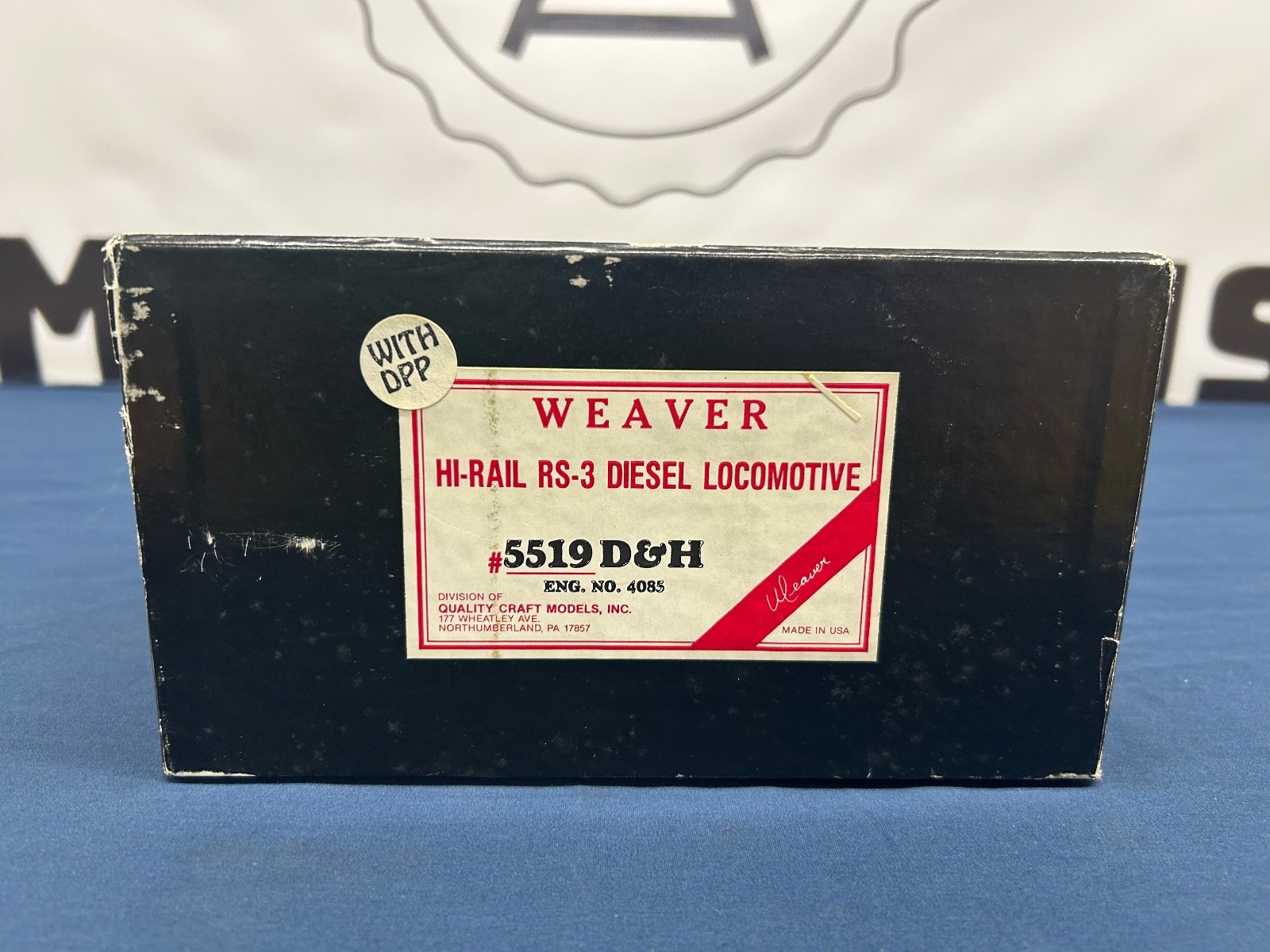 Weaver Delaware & Hudson #4085 RS-3 Diesel Engine w/ True Blast 2 5519