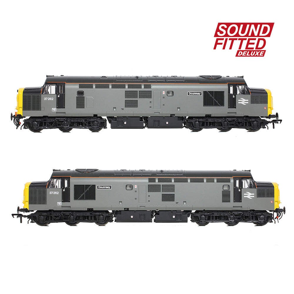Bachmann 35-311SFX OO Gauge Class 37 37262 Dounreay BR Eng Grey DCC SOUND DELUXE