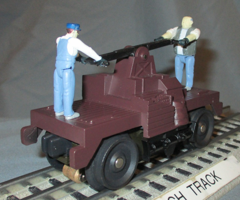 MTH 30-2509 Tuscan Maintenance of Way Bump-N-Go Hand Car O/027 ga wks/ Lionel 99