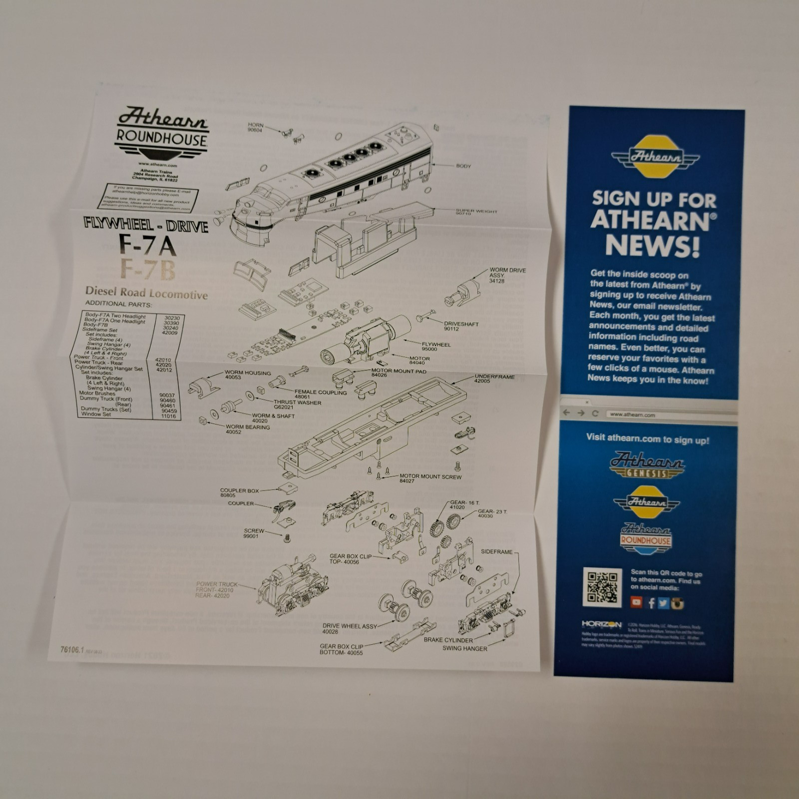Athearn Roundhouse RND3260 HO Scale CSX F7A with road#116 DC new in box!