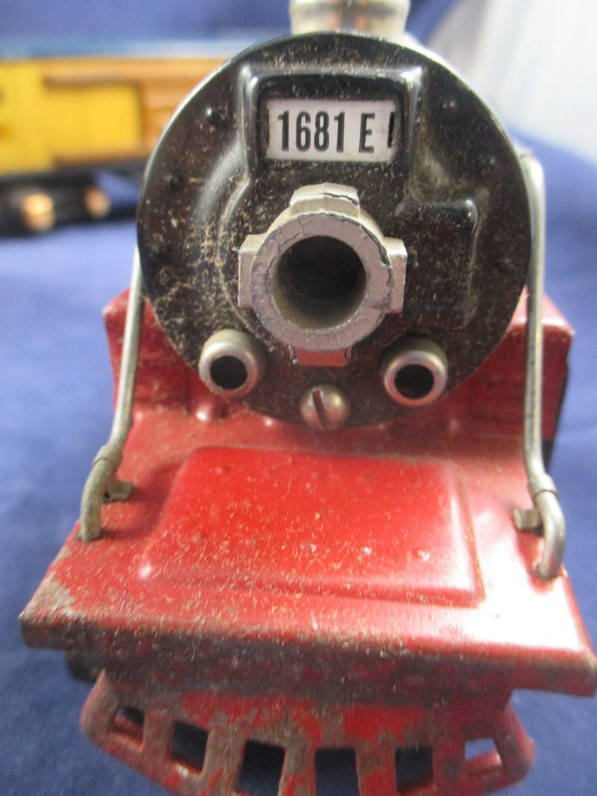 O-27 Prewar Lionel- 1055E Set Box, 1681E engine & tender, 1679, 1680, 1682 BOX